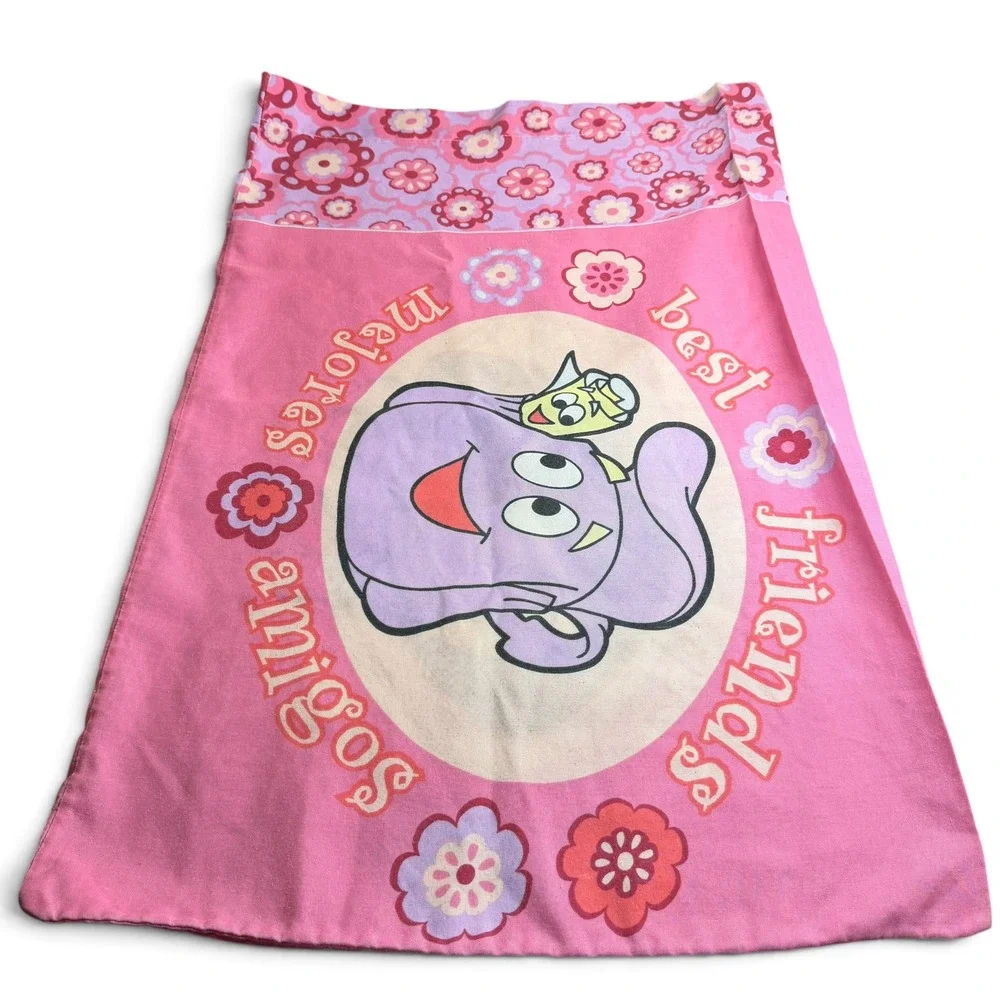 Vintage 2002 Dora the Explorer Pillowcase Dan River Best Friends Pink Standard